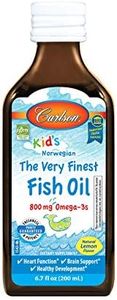 Carlson Kid's The Very Finest Fish Oil, Lemon, Norwegian, 800 mg Omega-3s, 200 mL