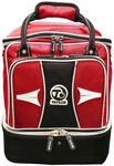 TAYLOR RED 4 BOWL MINI SPORTS BAG FOR CROWN OR FLAT GREEN BOWLS 381**