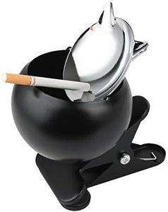 1 Pièces de Cendriers pour L'extérieur, Cendriers pour Le Jardin,Balcon Du Cendrier à Vent,Terrasse, pour Le Serrage,Coupe en Maille Storm avec Fonction de Serrage,en Plein Air,Clamp Mesh Cup,A