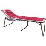 Quest Bordeaux Pro Lounge with side table.For camping,caravan, motorhome