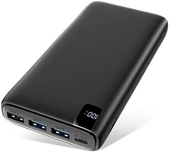 CONXWAN Power Bank 26800mAh Portable Charger 22.5W Fast Charging PD Battery Pack QC 3.0 External Backup Charger Compact Phone Powerbank Compatible with iPhone Samsung Galaxy Android