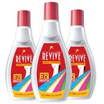 Revive Liquid, Instant Starch for All Colours & Fabrics - 400 g (Pack of 3)