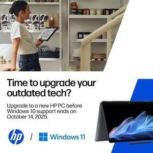 HP 15.6" Laptop – AMD Ryzen 5, 16GB RAM, 512GB SSD, FHD, Jet Black