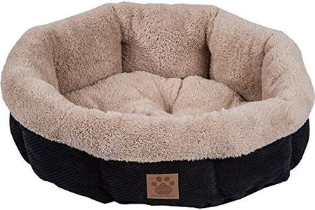 Petmate Cozy Dog Bed, 21" L x 21" W x 6" Th, Blend Material, Machine Washable