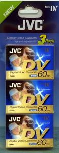 3 JVC 60 Mins Mini Dvm Cintas