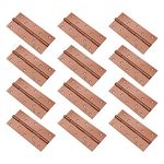 Atlantic Heavy Door Hinges 6 Inch x 10 Gauge/3 MM Thickness, Premium Stainless Steel Welded Head, Office, Bedroom,Kitchen,Bathroom Premium Stainless Steel Welded Head, Rose Gold Finish, Pack of 12 Pcs