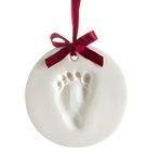 Pearhead Babyprints Newborn Baby Handprint or Footprint Keepsake Ornament Kit, Perfect Holiday Keepsake or Gift (Holiday)