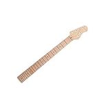 Alnicov 22 Frets Electric Guitar Neck,Maple Fingerboard Compatible 4x2 Headstock for ST Guitar Parts Replacement