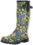 Nomad Women's Puddles Rain Boot blue Size: 7 UK