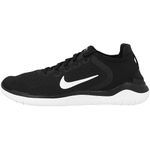 NIKE Women's Free RN 2018 Running Shoe Black/White Size 7.5 M US