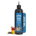 Dogz & Dudez Herbal Ear Cleaner for Dogs and All Pets 200ml | Relieves Itchy Ear, Head Shaking, Prevents Ear Discharge & Odour, Fights Bacterial, Fungal and Yeast Infection, Treats Ear Mites