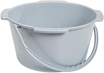 Drive Medical Commode Bucket with Metal Handle and Cover - Each