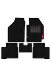 Elegant Cord Black Carpet Custom Fit Car Mats Compatible with Hyundai Creta (2015-2019), Polypropylene