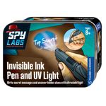 Thames & Kosmos Spy Labs Inc: Invisible Ink Pen and UV Light Exchange Top Secret Info Securely | Essential Tools and Tricks of The Trade from The Detective Gear Experts for Young Investigators