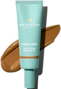 Westmore Beauty Supreme Creme Skin Tint Foundation, 4W Tan Warm, 1.7 oz