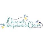 RoomMates Children's Repositionable Wall Stickers – Le Couer Quote