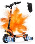 JGH X5 Ultra Electric Scooter for Adults,Dual Suspension & Dual Braking,Max 40 Miles Long Range,Top Speed 45 Mph with 3200W Dual Motors,Vacuum tire,Smart Display Foldable Fast E Scooter for Adult