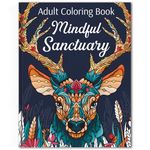 RYVE Animal Coloring Book for Adults - Unwind and Relax with Stunning Designs - Adult Coloring Book for Women Men, Stress Relief Coloring Book, Coloring Books For Adults Relaxation