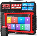 KINGBOLEN OBD2 Scanner Bluetooth, K7 Wireless Bidirectional Scan Tool with 3Yrs F.Ree Update(Worth 300), ECU Coding, 31+ Resets, All Systems Car Diagnostic Scanner, FCA AutoAuth, Crankshaft Relearn