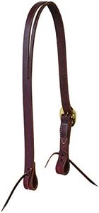 Weaver Leather Working Tack Solid Brass Split Ear Headstall Brass Hardware, 1"