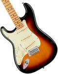 Fender Player Plus Stratocaster LH 3-Tone Sunburst MN Left-Handed Electric Guitar with Deluxe Gig Bag