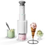 Cuisinart Freeze Wand XL Ice Cream Maker|2 x 470ml pots|5 presets: Ice Cream, Sorbet, Milkshake, Slushie, Mixins|high-protein, dairy-free, vegan, low calorie |Churn in 5 minutes|Compact, handheld