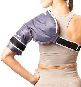 Pack de glace d'épaule avec enveloppe professionnelle - Compression et thérapie par le froid - Réduit l'enflure et l'inflammation (par Magic Gel)