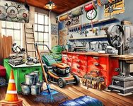 Springbok Tool Man's Garage 1000 Pi