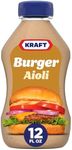 Kraft Burger Sauce (12 oz Bottle)(Packaging May Vary)