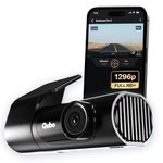 Qubo Car Dashcam Pro X by Hero Group | 3MP 1296P FHD+ Camera | NightPulse Vision | Wide-Angle FOV | Supercapacitor | Built-in Wi-Fi, Mic | App Control | G-Sensor | Up to 1TB Storage| (Space Grey)