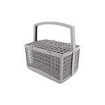 DL-pro Universal Cutlery Basket Dishwashers such as Bosch Siemens Neff Balay 00668361 668361 AEG LG Cutlery Basket Cutlery Tray Dishwashers Dishwasher, Gray