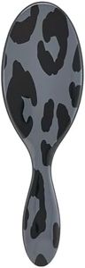 Wet Brush Original Detangling Hair Brush, Dark Gray Leopard - Ultra-Soft IntelliFlex Bristles - Detangler Brush Glide Through Tangles With Ease For All Hair Types - For Women, Men, Wet & Dry Hair