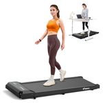 MERACH Walking Pad, Under Desk Treadmill, Portable Mini Treadmills for Home, Seamless One-Piece Molding Design, 265LBS Walkpad with Remote Control, APP, LED Display