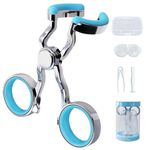 Contact Lens Applicator Tool, Eye Opener Contact Lens Wearing Aid Tool with Contact Lens Case, Sucker+Tweezer with Soft Tip, Travel Set, Apply/Remove Easier