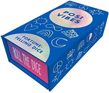 Chronicle Books Posi Vibes Fortune-Telling Dice