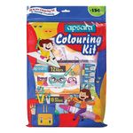 Apsara Colouring Kit | Ideal Gift Pack | Colouring Kit For Children | Kids Gifting Set | Complete Drawing Set | Fun Birthday Gift | Fun Children'S Gift | Combo Of 8 Items - Multicolor