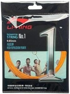 Li-Ning No.1 Carbon Fiber Badminton String (Orange)