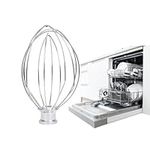 Stainless Steel Whisk 5K5A2WW for KitchenAid Heavy Duty / Professional Food Processors