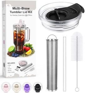 Liltmist Cold Brew Maker & Tea Lid Kit for Stanley Quencher H2.0 40oz