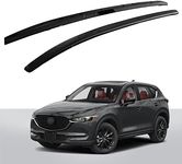 EZREXPM Roof Rails Fit for Mazda CX-5 2017-2025 Black Roof Rack Side Rails Crossbars Cargo Bars Carrier