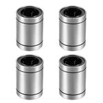 HiPicco Linear Ball Bearings, LM35UU 35mm Linear Motion Bushing Double Side Rubber Sealed Rod Liner Shaft Parts for CNC Machine 3D Printer 4 Pack