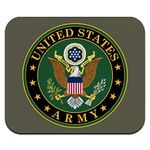 U.S. Army United States Army Eagle Logo Low Profile Thin Mouse Pad Mousepad
