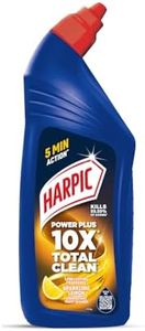 Harpic 1 Litre - Lemon, Disinfectant Toilet Cleaner Liquid | Suitable for Toilet Bowls | Refreshingly Fragrant