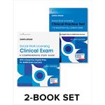 Social Work Licensing Clinical Exam Guide and Practice Test Set: Print + Online LCSW Exam Prep from Dawn Apgar with 340 Questions, Two Practice Tests and Customized Study Plan.