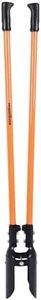 wangyanhao Post Hole Digger Tool, Heavy Duty Post Hole Digger with Fiberglass Handle, 58 Inches