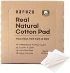 [Varuza] Premium Lint Free Unbleached & Non-fluorescent 3Layered Cotton Pads 300 Count