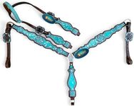 MOUSM Western Leather Headstall and