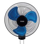 USHA Colossus Rust Free Aluminium Blade 400mm Wall Fan (Blue) Pack of 1