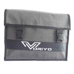 VORIYO Bike Saddle Bag Motorcycle Side Bag for Riders Luggage Box Water Resistance Universal/Use for All Bike (Grey)