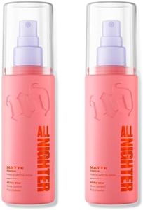 Urban Decay All Nighter Waterproof Makeup Setting Spray - Blurring Matte Finish, Up to 24HR Wear, Mattifying Mist, Oil Control Face Primer, Smudge-Proof, Transfer-Resistant - 4 fl oz (Pack of 2)